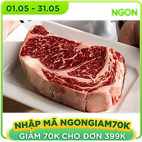 Chỉ bán HCM-Đầu Thăn Ngoại bò Mỹ - US Beef Ribeye - 500gram