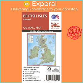 Sách - British Isles Physical by Ordnance Survey (UK edition, paperback)