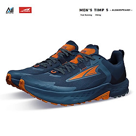 Giày đi leo núi chạy địa hình ALTRA TIMP 5 M DUSTY OLIVE - BLUE/ORANGE