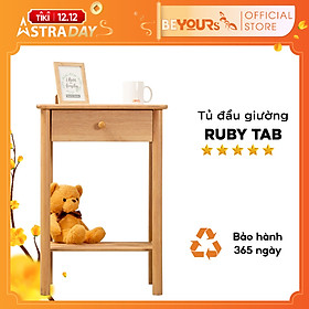 Kệ Tủ Đầu Giường Gỗ BEYOURs Ruby Tab Đa Năng Tiện Lợi