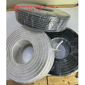 Mua DÂY CÁP ĐỒNG TRỤC RG6 100YA HÀNG CHÍNH HÃNG 2 LỚP BẠC