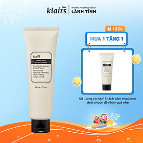 Sữa Rửa Mặt Dear Klairs Gentle Black Facial Cleanser 140ml