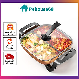Mua Bếp lẩu 2 ngăn 1 tầng