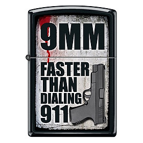 Bật Lửa Zippo 218 9mm Is Faster Than 911