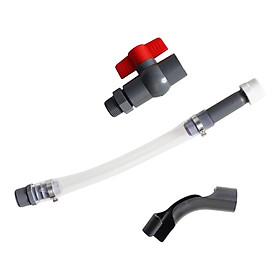 Flexible fuel Filler Hose with Shut Off Valve Hose Bender Kit for VP Fuel LC2 Jugs Fuel Jugs Easy to Install Spare Parts