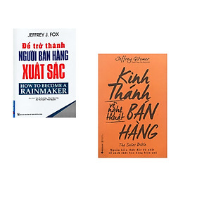 Hình ảnh Combo 2 cuốn sách: Để Trở Thành Người Bán Hàng Xuất Sắc + Kinh Thánh Về Nghệ Thuật Bán Hàng