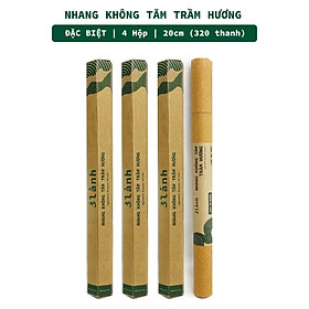 Mua Nhang Không Tăm Trầm Hương Đặc Biệt 3 Lành 20cm 30-150gr Tự Nhiên 100% Ít Khói 7-12 Năm Trầm Thờ Cúng Thư Giãn Xông Nhà Tẩy Uế Yoga Thiền Định