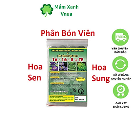 Phân Bón Hoa Sen Sung Và Cây Ngập Nước NPK 16-16-8+TE Gói 24 Viên