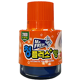 Cốc thả bồn cầu tẩy xanh toilet Mr.Fresh 180g hương Táo Quế
