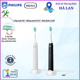 Bàn chải đánh răng điện Philips HX2421 - Hàng chính hãng