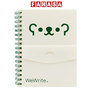 Sổ Lò Xo Read me A6 - Kẻ Ngang - 70 Trang 80gsm - WeWrite 42377 - Màu Xanh Lá