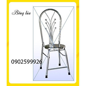 Ghế xếp inox CAO BỐN BÔNG LÚA Nội Thất Maria Đặng Nga