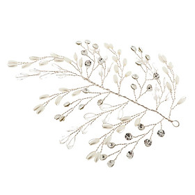 Leaf Shape Headband Metal Greek Ladies Hair Accessories Wedding Headpiece