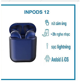 Tai Nghe Bluetooth blutooth Không dây AP 12 i12 giống Aip 2 chuyên Gaming dùng cho iphone và android