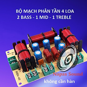 Mua BỘ MẠCH PHÂN TẦN THÙNG LOA FUN ĐÔI RCEDA402 - 2 BASS + 1 MID + 1 TRÉP - MẠCH PHÂN TẦN LOA 4 ĐƯỜNG TIẾNG