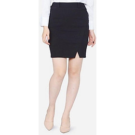 Chân váy ôm xẻ trước The One Fashion VDS2052DE1
