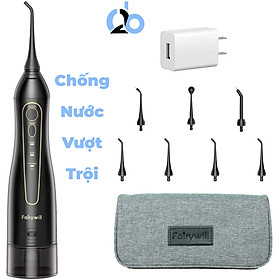 Máy tăm nước cầm tay Fairywill F30, phiên bản nâng cấp với sạc Type C và lõi lọc nước