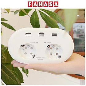 Mua Ổ Cắm Điện Thông Minh 2 Ổ Cắm AC - Pisen EU23