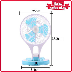 Mua Quạt Modosa Mini Sạc Pin (Không Sợ Mùa Hè Mất Điện) - Hàng Chính Hãng
