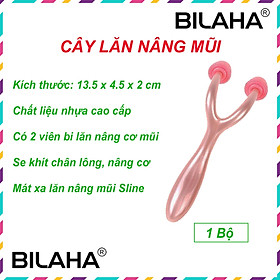 Dụng Cụ Massage Lăn Làm Đẹp Nâng Cơ Tạo Mũi Dọc Dừa, Mũi S Line