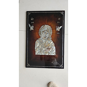 Mua Tranh sơn mài Đạo Chúa cẩn ốc xà cừ cao cấp  hàng xuất khẩu size 40x60 cm treo tường  trang trí nhà cửa  văn phòng  quà tặng tân gia  tặng dịp Lễ  Tết đầy ý nghĩa