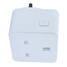 White - Smart WiFi Remote Control Timer Switch Power Socket Outlet UK Plug