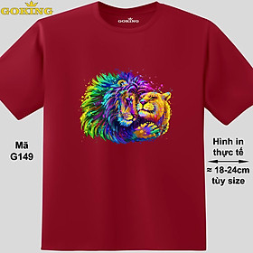 SƯ TỬ, mã G149. Áo thun siêu đẹp cho cả gia đình. Form unisex cho nam nữ, trẻ em, bé trai gái. Quà tặng ý nghĩa cho bố mẹ, con cái, bạn bè, doanh nghiệp, hội nhóm