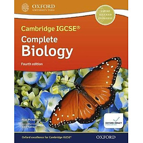 Sách - Cambridge IGCSE (R) & O Level Complete Biology: Student Book Fourth Edit by Ron Pickering (UK edition, paperback)