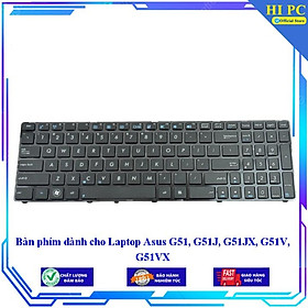 Bàn phím dành cho Laptop Asus G51 G51J G51JX G51V G51VX - Hàng Nhập Khẩu