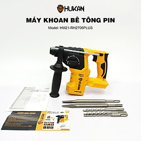 Thân máy khoan bê tông dùng pin [18-21V] Hukan HM21-RH2706PLUS – TYMMAYPIN