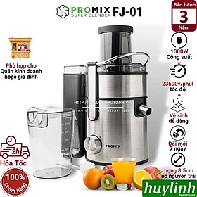 [Hàng Chính Hãng] Máy Ép Hoa Quả Nhanh Cao Cấp Promix FJ-01