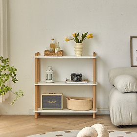 Mua Kệ gỗ đa năng Eduhome nhiều tầng gỗ công nghiệp MDF chân gỗ tự nhiên  kệ sách thông minh decor nhà cửa lắp ghép đơn giản