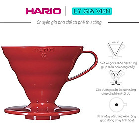Mua Phễu Pha Cà Phê Nhựa Cứng Màu Hario V60 Coffee Dripper