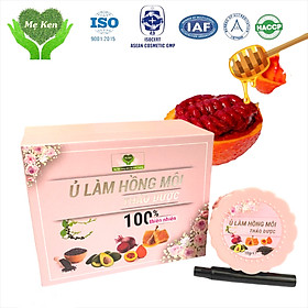 Son Dưỡng Môi Gấc Dền MẸ KEN - Ủ hồng môi thảo dược 100% thiên nhiên, dưỡng môi, dưỡng ẩm môi, giảm thâm môi NEW