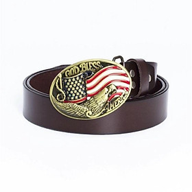 Thắt lưng da cao bồi_quân đội_retro