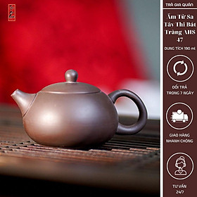 Mua Ấm Uống Trà Độc  Song Ẩm Gốm Tử Sa Bát Tràng Nâu Mộc Trà Gia Quán Họa Tiết Trơn Ánh Kim Sa