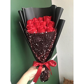 Mua Hoa sáp bó 11b kèm túi thiệp (ảnh thật shop chụp)