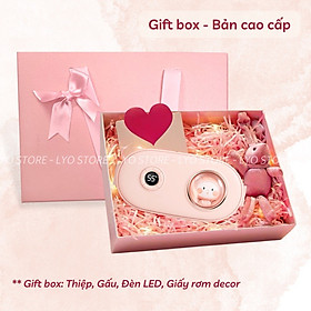 Máy massage làm ấm bụng AIFS, giảm đau bụng đau lưng cho bạn gái đến Kì, Đai đeo chườm nóng giảm đau bụng kinh nguyệt
