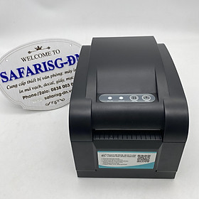 Máy In Mã Vạch Cao Cấp Xprinter XP-350BM In Nhiệt Tem Nhãn, Tem Trà Sữa (USB + COM + LAN) - Hàng Chính Hãng