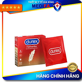Bao cao su Durex Fetherlite Hộp 3 Bao