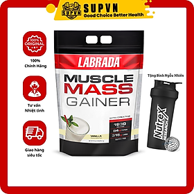 Muscle Mass Gainer 12lbs Labrada  - Chính Hãng BBT - Sữa Tăng Cân Tăng Cơ Dành Cho Người Khó Lên Cân