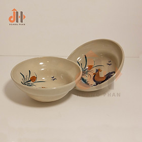 Mua  Bữa cơm Thuần Việt  Bộ 2 Bát gốm Chiết Yêu dùng món nước họa tiết Gà Trống Nam Bộ