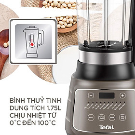 Máy nấu sữa hạt, xay sinh tố nóng lạnh Tefal TFBL967B66 - Hàng chính hãng