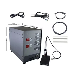 Mua Máy hàn điện cảm ứng 100A - Máy đen chất lượng cao chuyên dụng cho hàn nữ trang  điện tử  điện thoại  thiết bị khác.