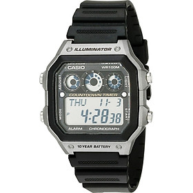 Đồng Hồ Casio AE-1300WH-8AVCF Màn Hình Kỹ Thuật Số Màu Đen - Pin 10 Năm