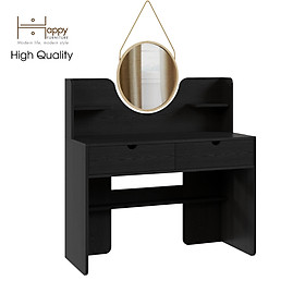 Mua  Happy Home Furniture  CIRCLE   Bàn trang điểm 2 ngăn kéo - kèm gương  110cm x 45cm x 111cm ( DxRxC)  BAN_047