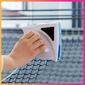 Dụng Cụ Lau Kính 2 Mặt Kitimop Thiết Kế Thông Minh Lau 1 Lần Sạch 2 Mặt Kính Nhanh Chóng, Tiện Lợi, An Toàn - Hàng Chính Hãng - Tặng Đồ Sơ Cua Thay Thế