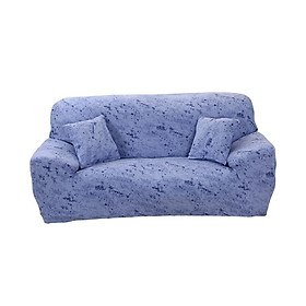 Elastic Sofa Cover 4 Sizes Blue