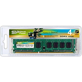 Ram PC Silicon Power DDR3 4Gb Bus 1600MHz - Hàng Chính Hãng