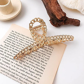 Kẹp Tóc Càng Cua Kim Loại Cỡ Lớn Phong Cách Hàn Quốc siêu xinh K25